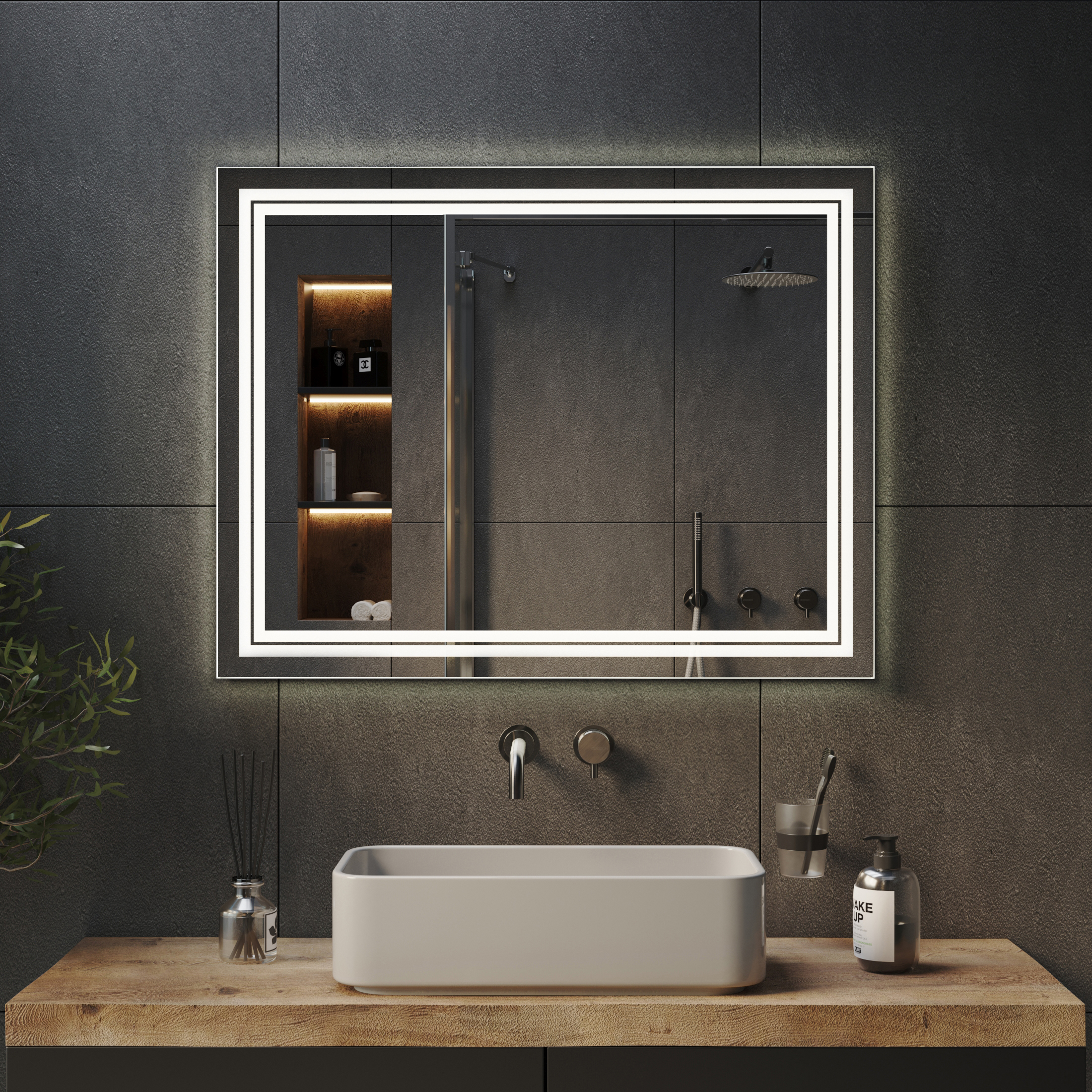 Зеркало с подсветкой TwinLine - фото 4