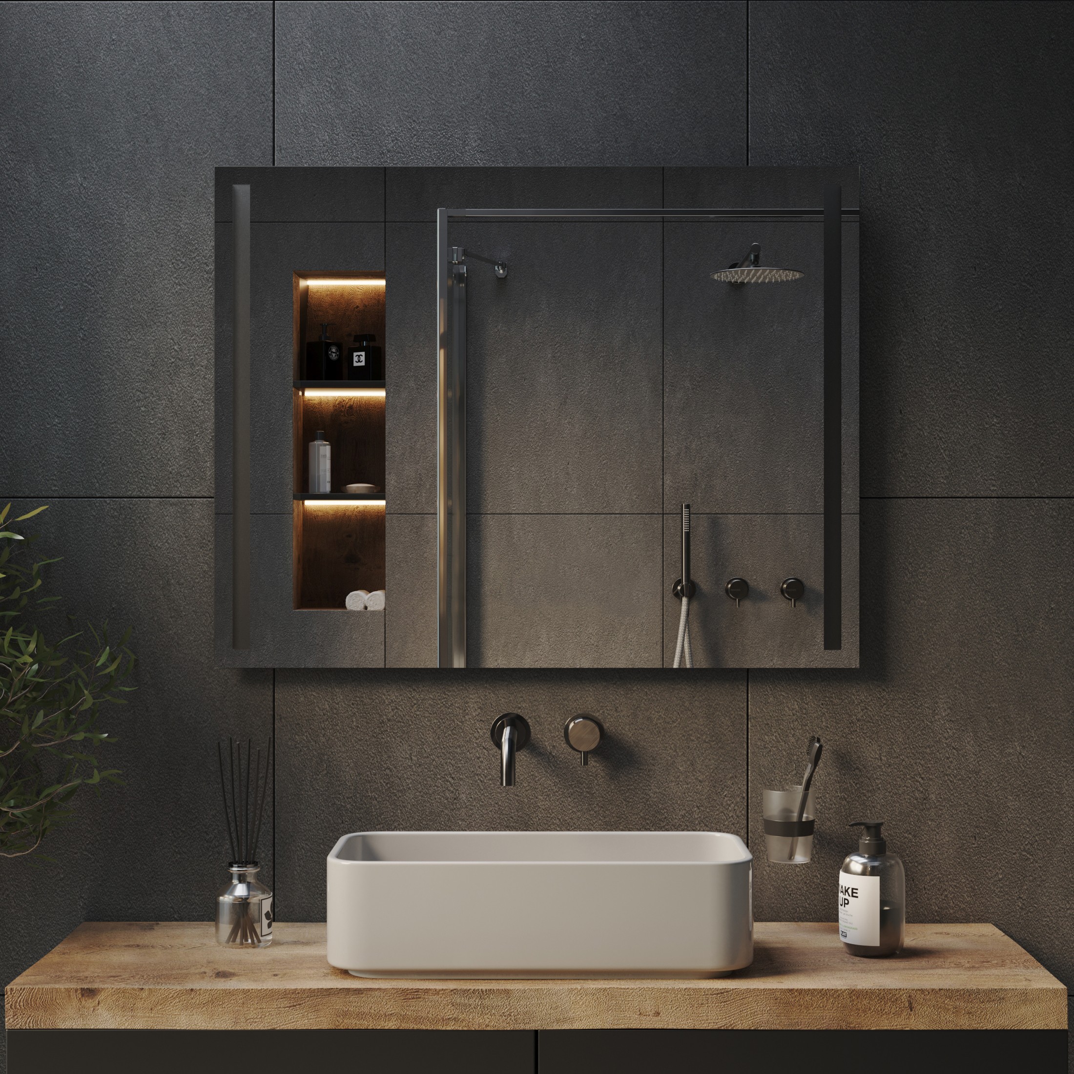 Зеркало с подсветкой Lera Ambilight - фото 6