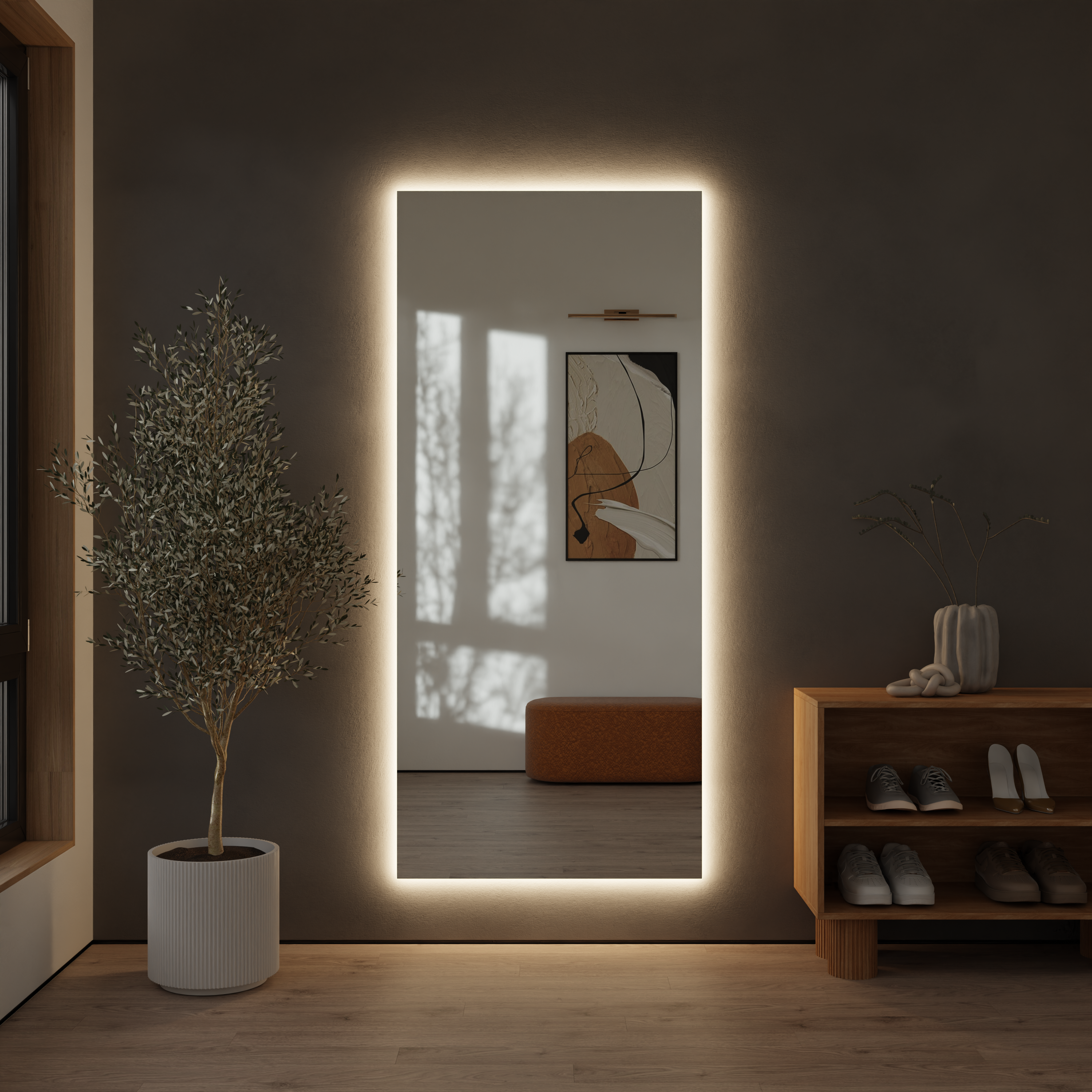 Зеркало с подсветкой в прихожую Ambilight XL - фото 6