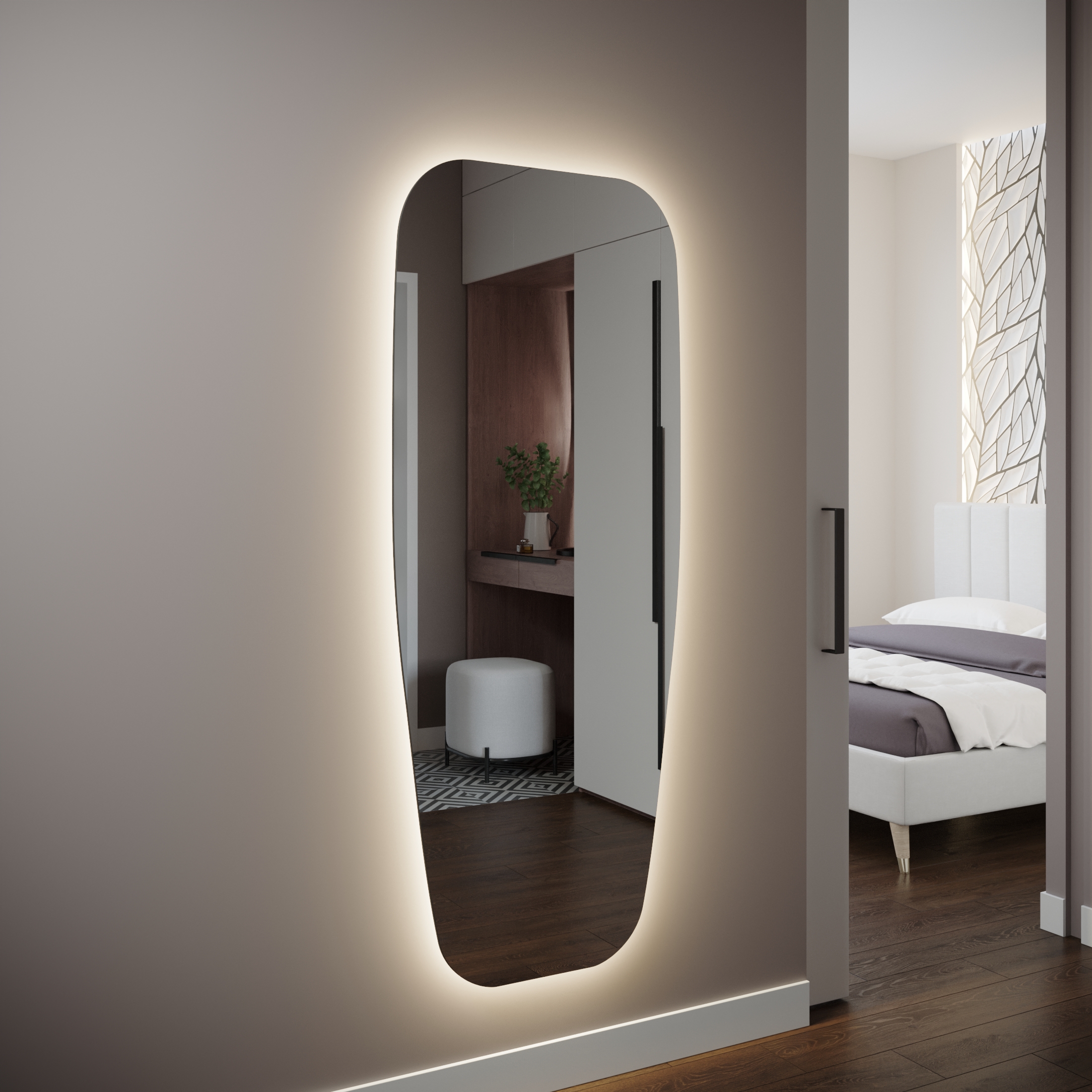 Зеркало с подсветкой Hall - фото 4