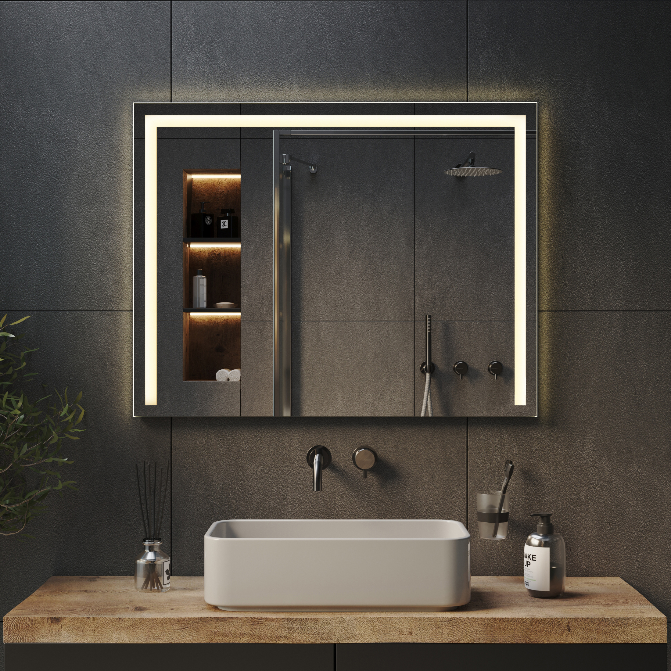 Зеркало с подсветкой Mira - фото 5