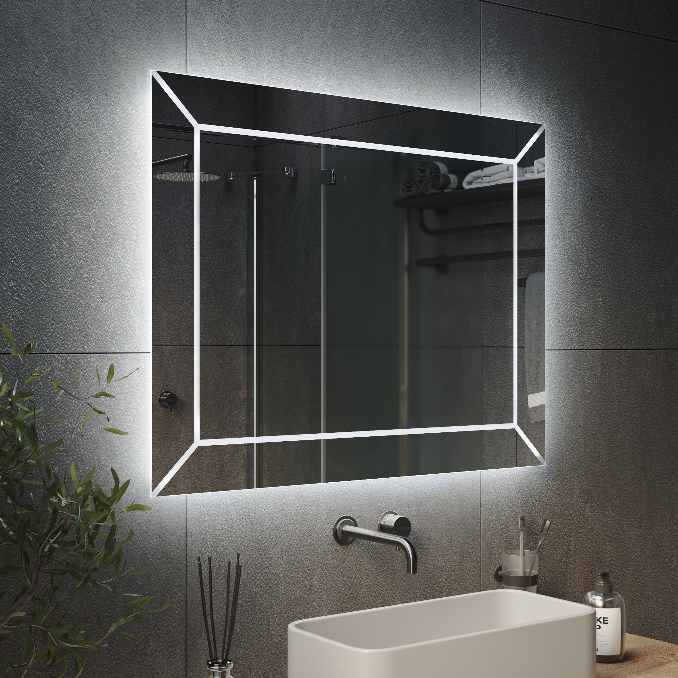 Зеркало с подсветкой Diamond Ambilight - фото 3