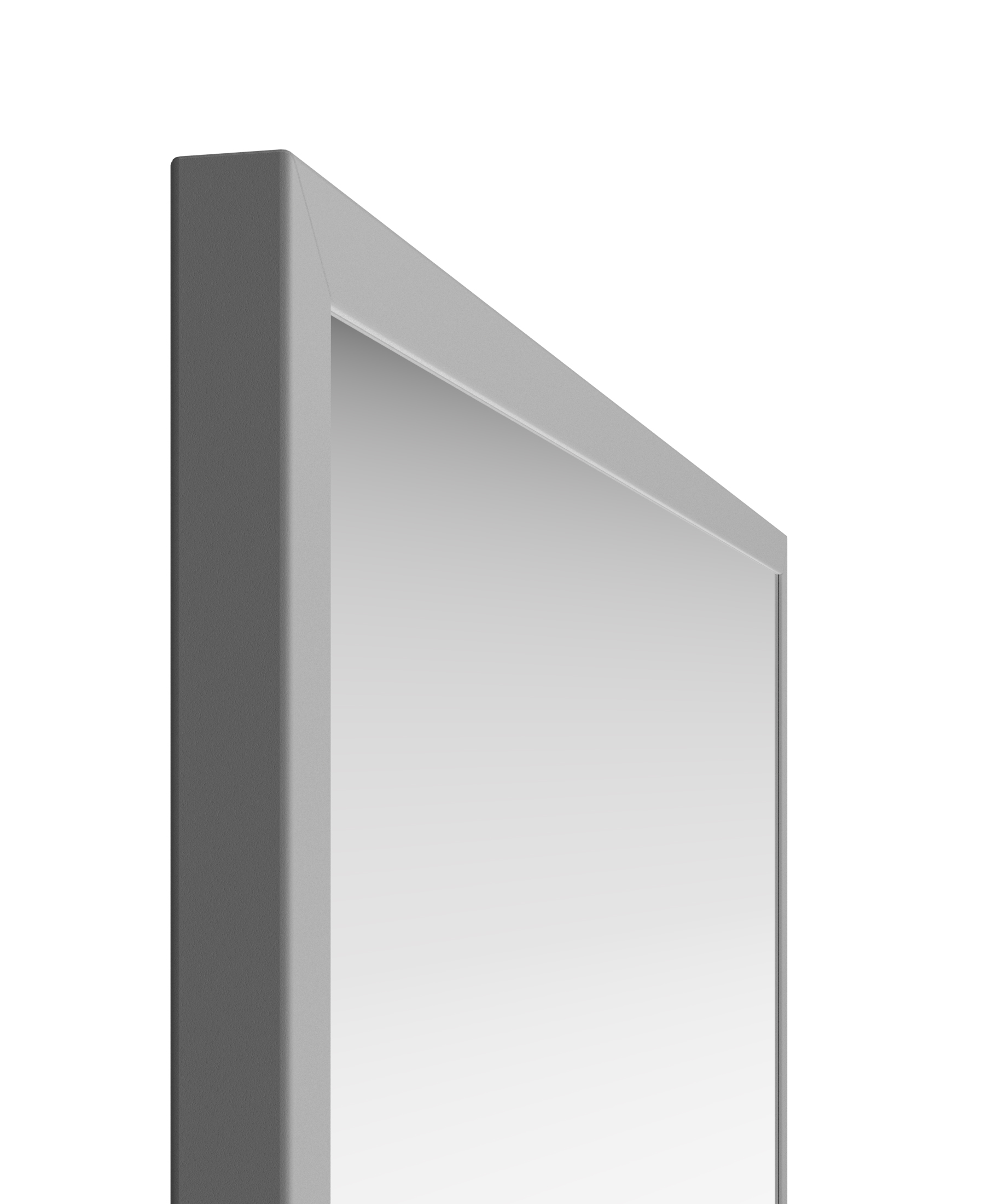 Зеркало в алюминиевой раме 05 Premium Серебро матовое - фото 9