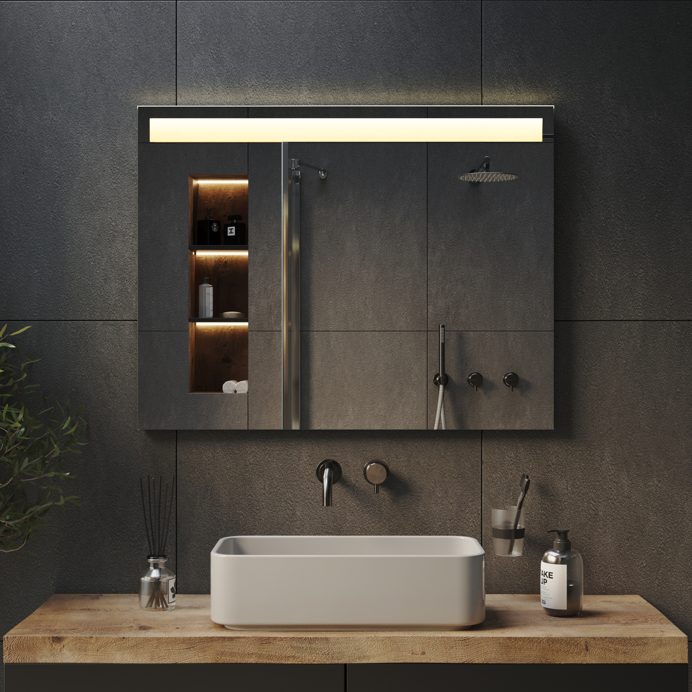 Зеркало с подсветкой Line - фото 5