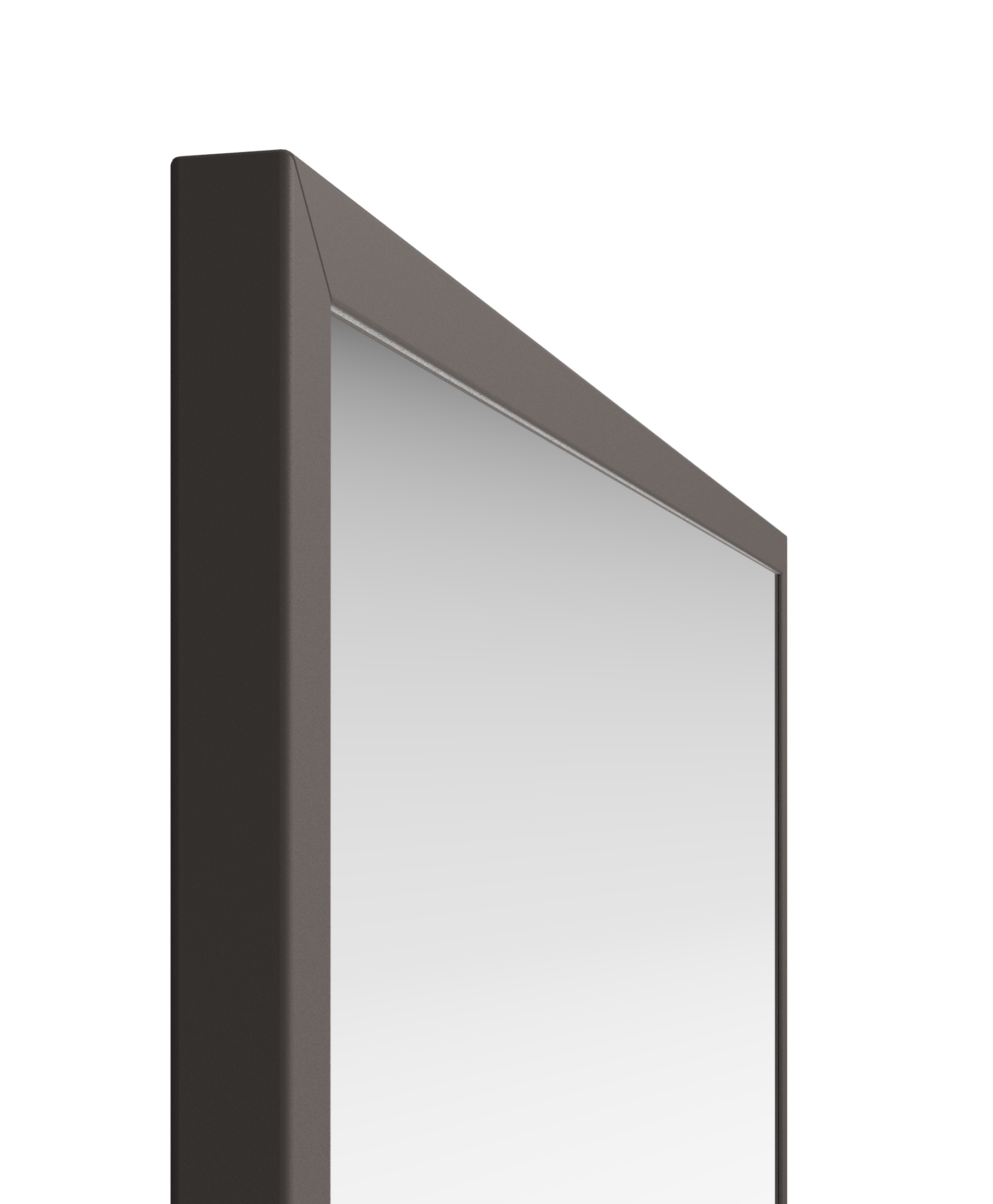 Зеркало в алюминиевой раме 05 Premium Бронза матовая - фото 4