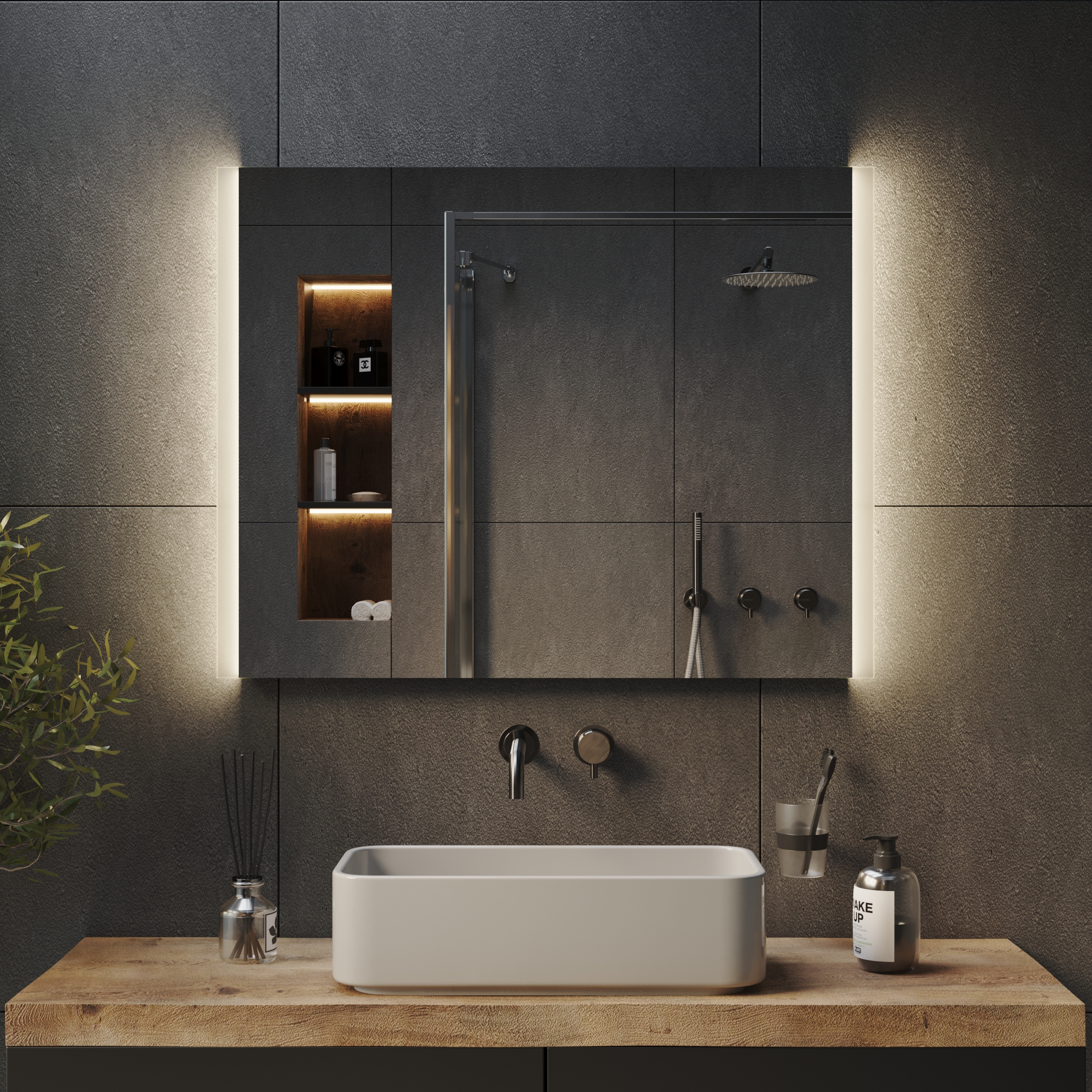 Зеркало с подсветкой Flank Ambilight - фото 5