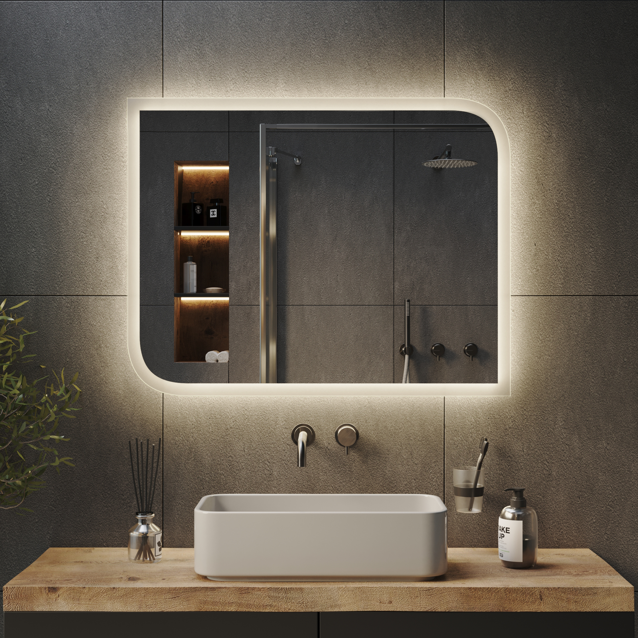 Зеркало с подсветкой Bubble Ambilight - фото 5