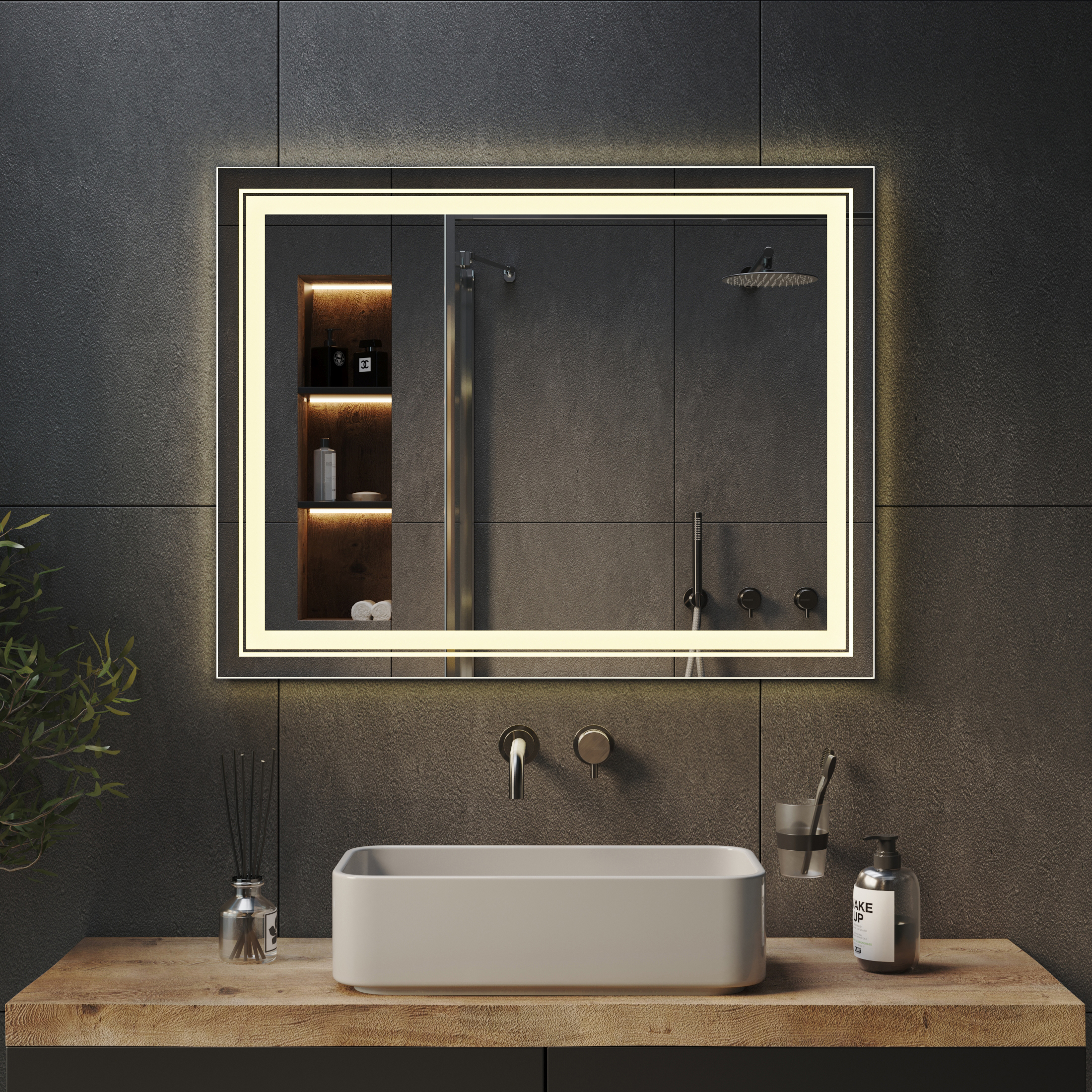 Зеркало с подсветкой Frost - фото 6