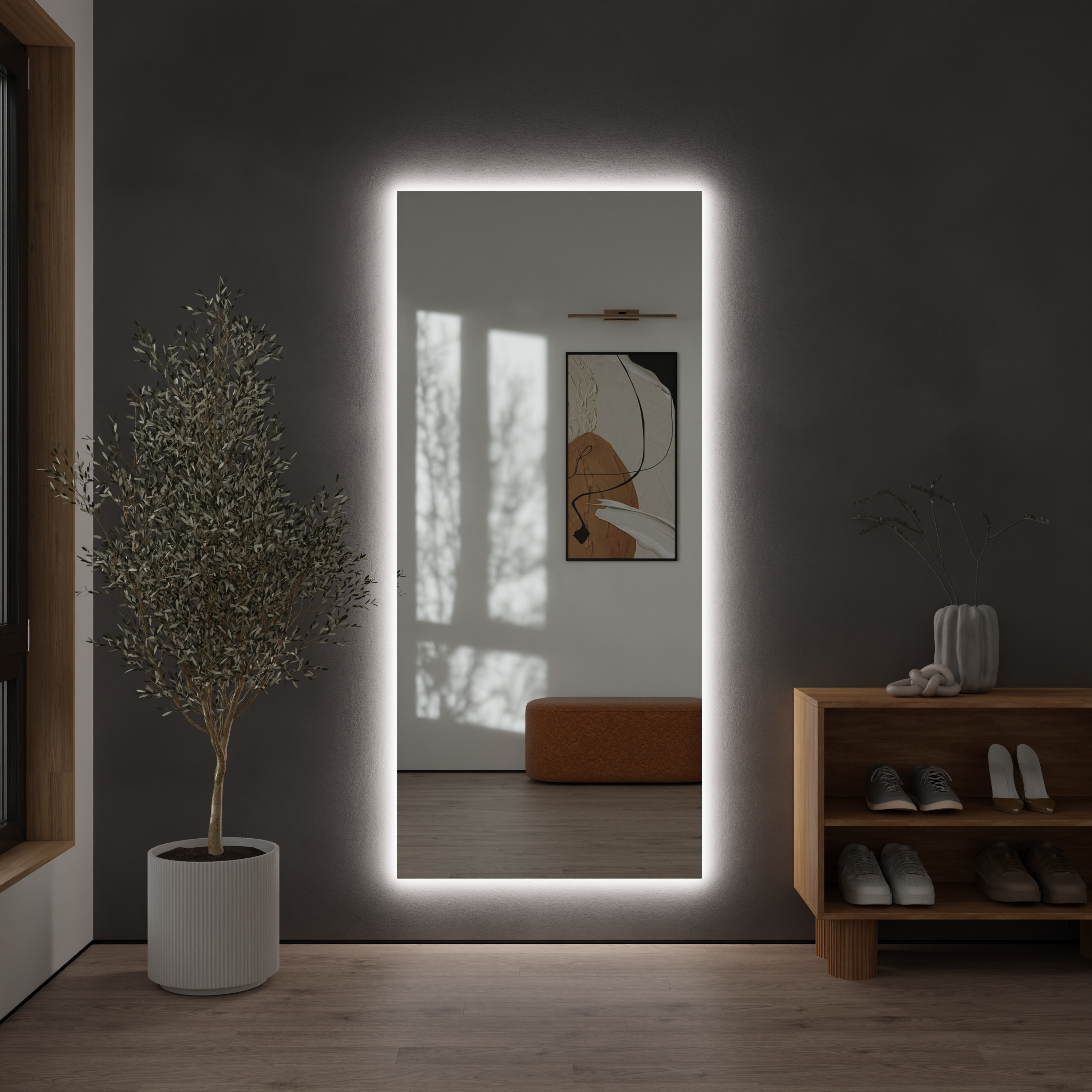 Зеркало с подсветкой в прихожую Ambilight XL - фото 2