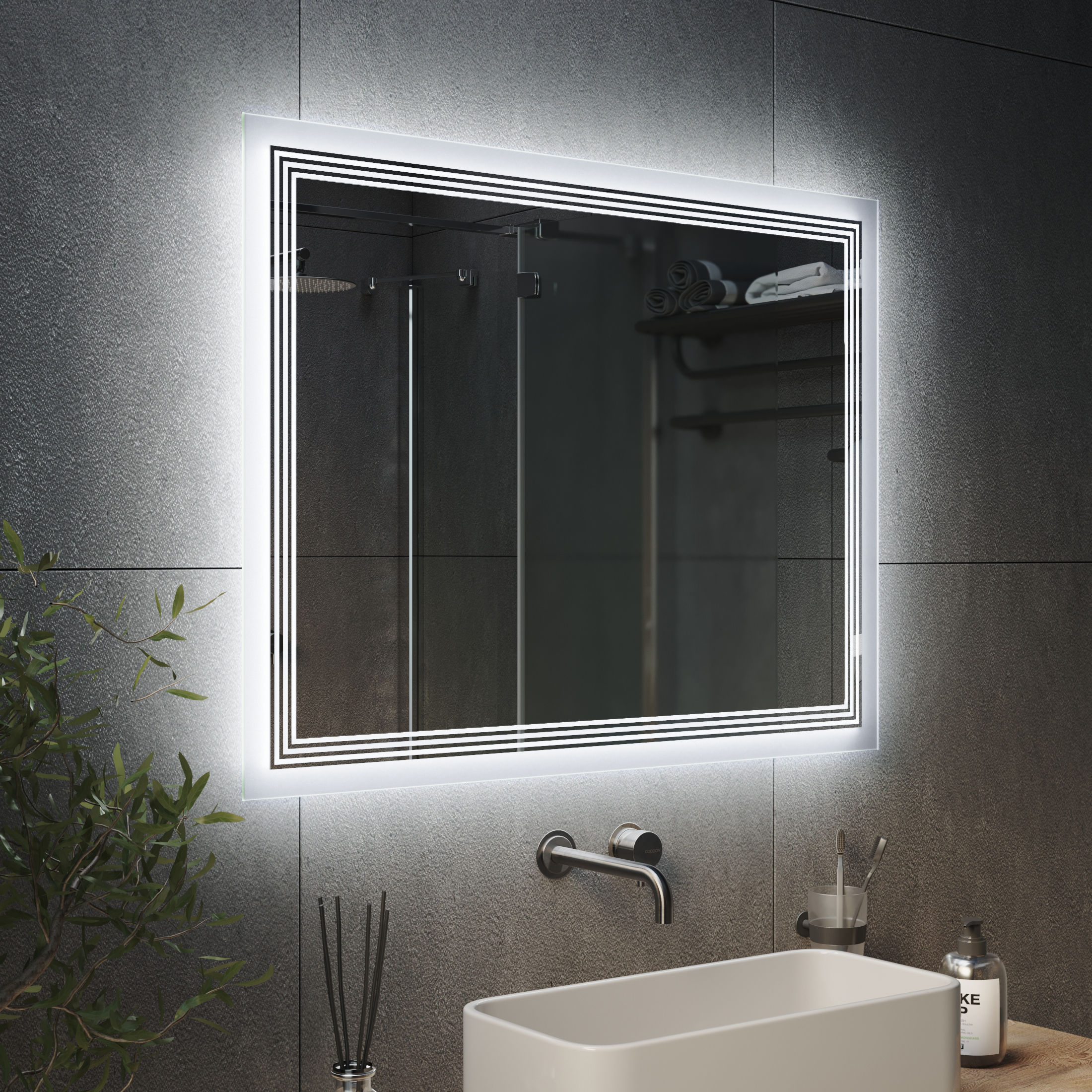 Зеркало с подсветкой Level Up Ambilight - фото 3