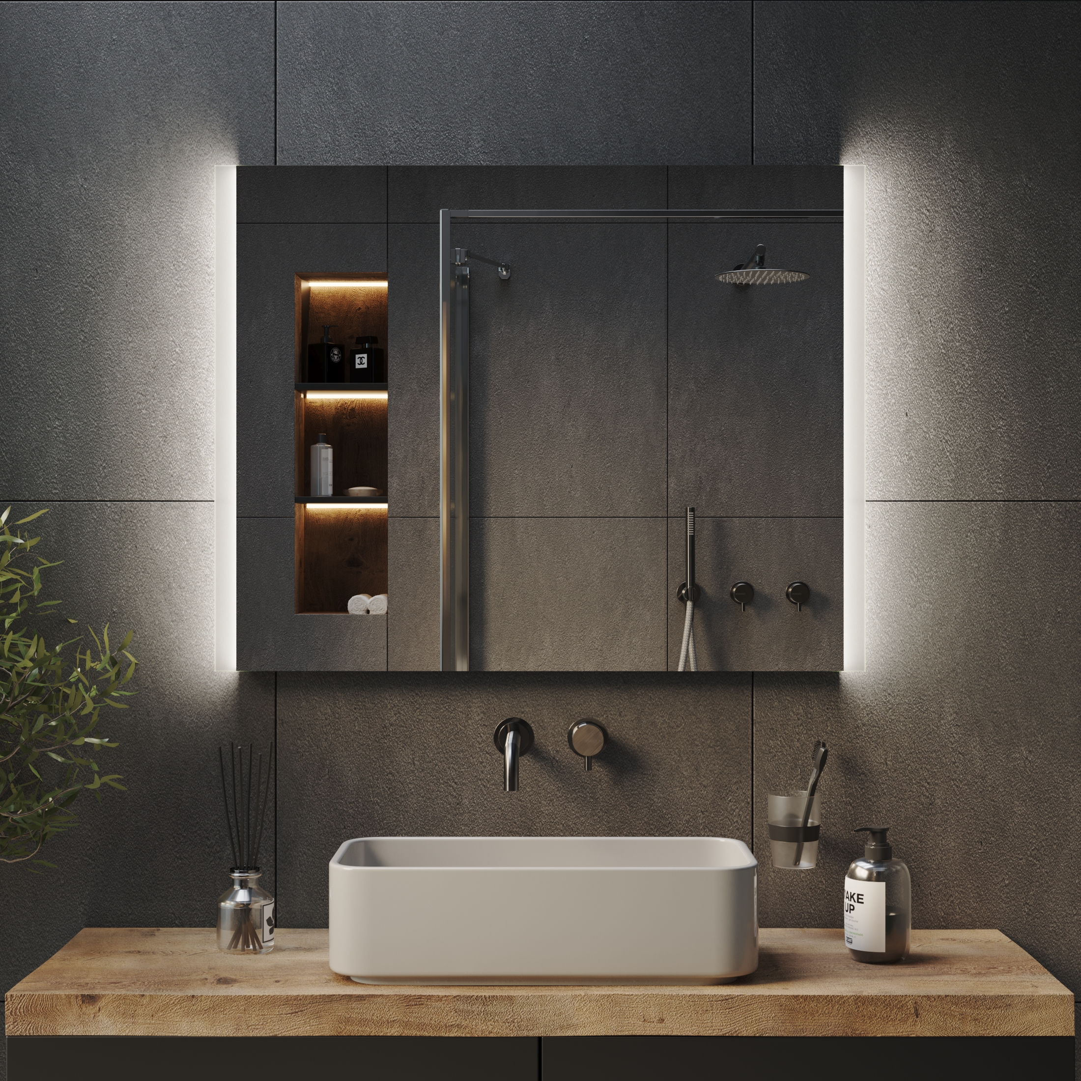 Зеркало с подсветкой Flank Ambilight - фото 4