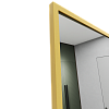 Прямоугольное зеркало в золотой металлической раме HALFEO XL 200 см