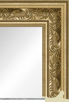 Зеркало «Валери» темное золото