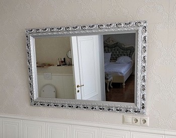 Зеркало "Орландо" серебро