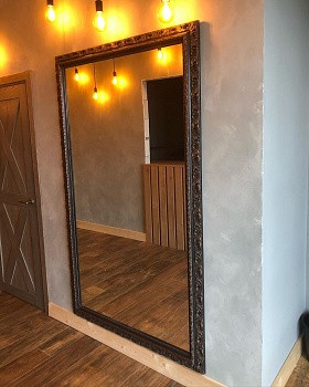 Зеркало "Орландо" коричневая