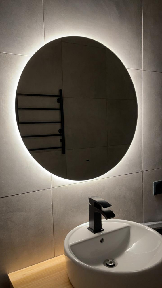 Круглое зеркало с подсветкой Ambilight 2  размер 60 см свет нейтральный