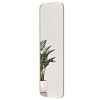 Прямоугольное зеркало в золотой металлической раме KUVINO L 180 см