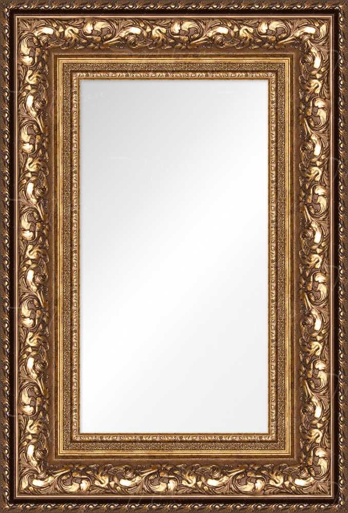 Зеркало "Арни" красное золото