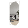 Прямоугольное зеркало в белой металлической раме KVADEN XL 200 см