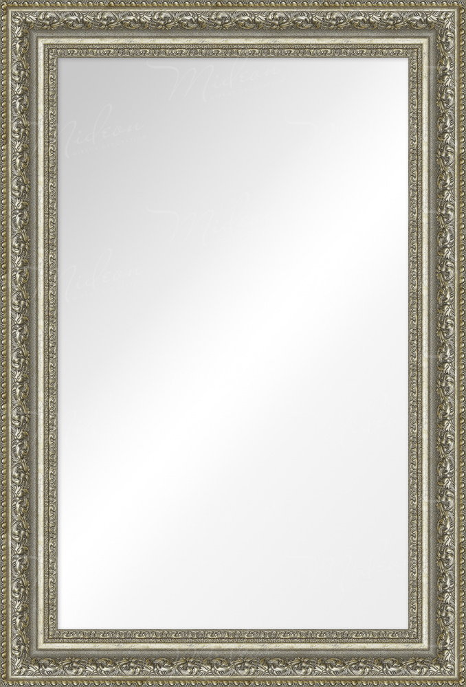 Зеркало "Калиста" Белое золото-110