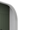 Прямоугольное зеркало в белой металлической раме PERSO L 180 см