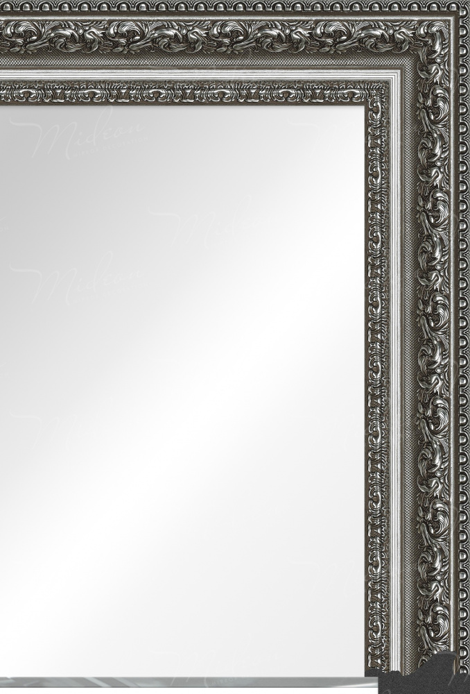 Зеркало "Калиста" темное серебро