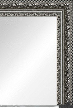 Зеркало "Калиста" темное серебро - 100 х 133 см.