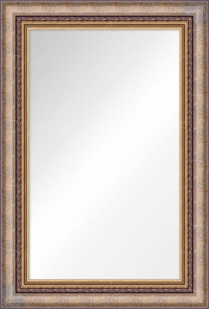 Зеркало "Сальма" серый
