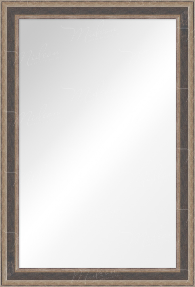 Зеркало "Квинто" темное серебро