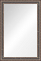Зеркало "Квинто" темное серебро