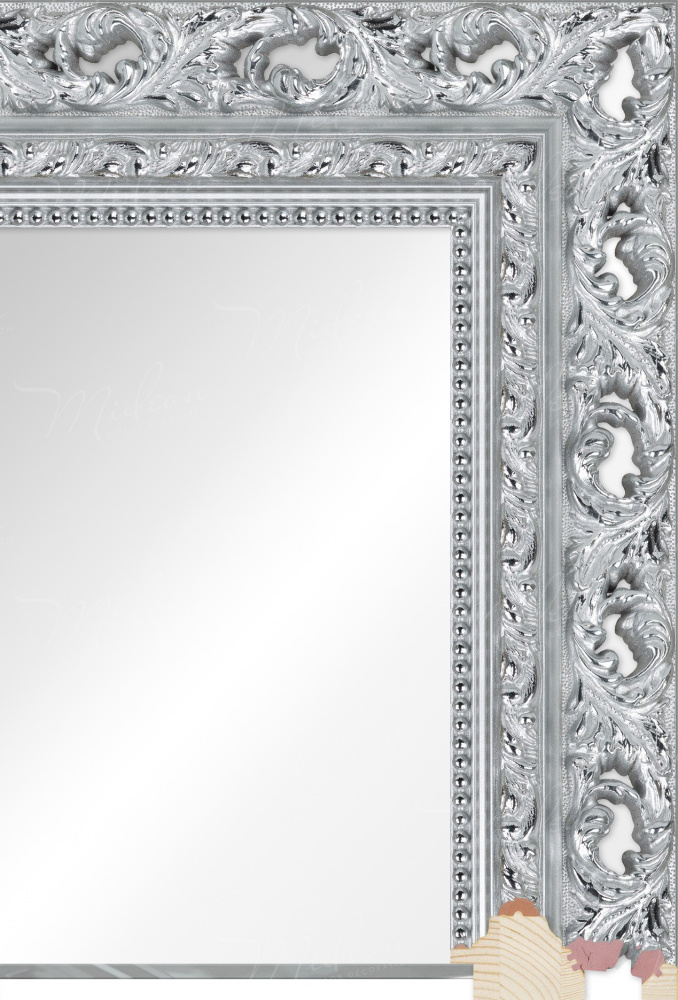 Зеркало "Орландо" серебро