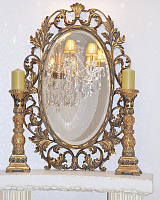 Зеркало "Гойя" Gold