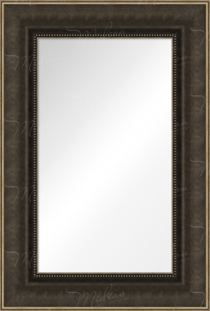 Зеркало "Бартоло" коричневая с бронзой