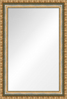 Зеркало "Лопари" зеленая