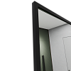Прямоугольное зеркало в чёрной металлической раме HALFEO XL 200 см