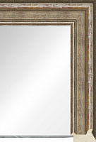 Зеркало "Айвенго" состаренное серебро