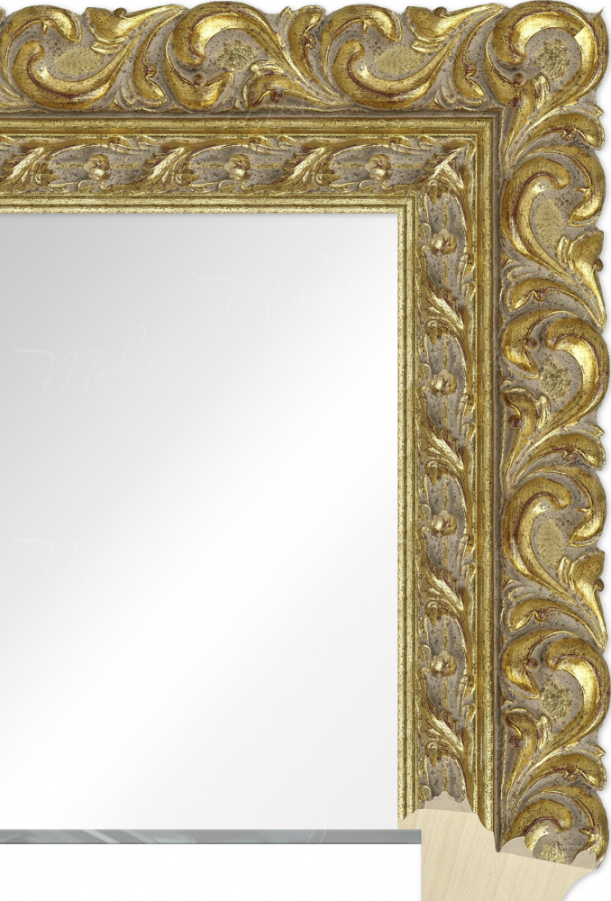 Зеркало "Ирис" золото