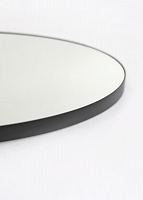 Зеркало CR-Line круглое с чёрной окантовкой d = 85 см.