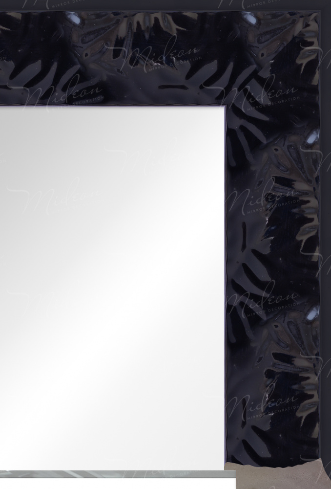 Зеркало "Эмели" черная волна