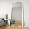 Прямоугольное зеркало в белой металлической раме HALFEO XL 200 см