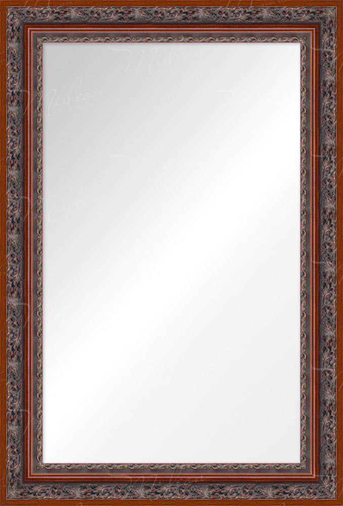 Зеркало "Милена" коричневая