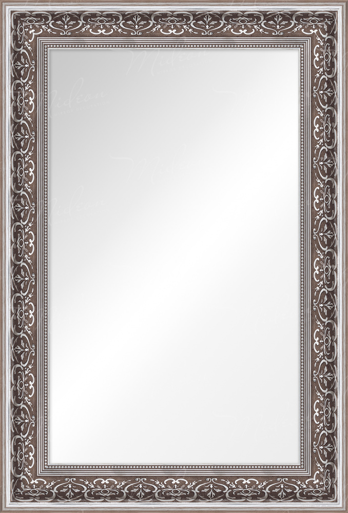 Зеркало "Бэль" серебро