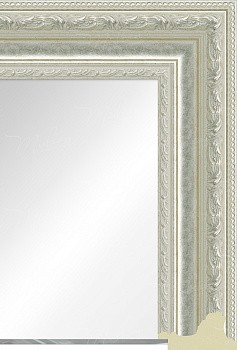 Напольное зеркало «Ферро» серебро
