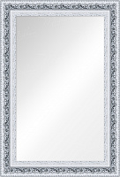 Зеркало "Калиста" белая с серебром Деком