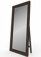 Напольное зеркало "Бартоло" коричневая
