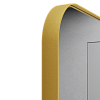 Прямоугольное зеркало в золотой металлической раме PERSO M 150 см